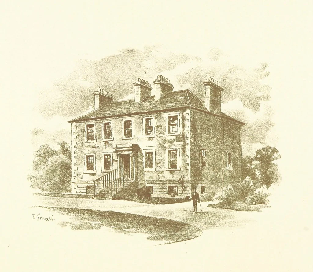 An illustration from By-gone Glasgow ... Forty full-page drawings and twenty-three text illustrations by D. Small, etc, 1896, leaf 164