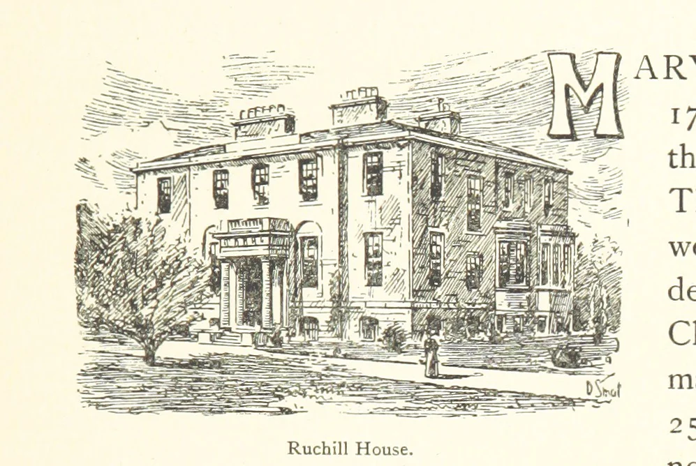 An illustration from By-gone Glasgow ... Forty full-page drawings and twenty-three text illustrations by D. Small, etc, 1896, leaf 165