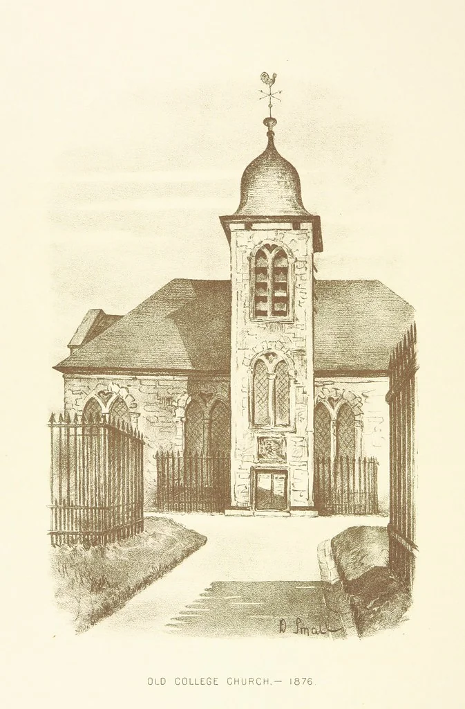 An illustration from By-gone Glasgow ... Forty full-page drawings and twenty-three text illustrations by D. Small, etc, 1896, leaf 24