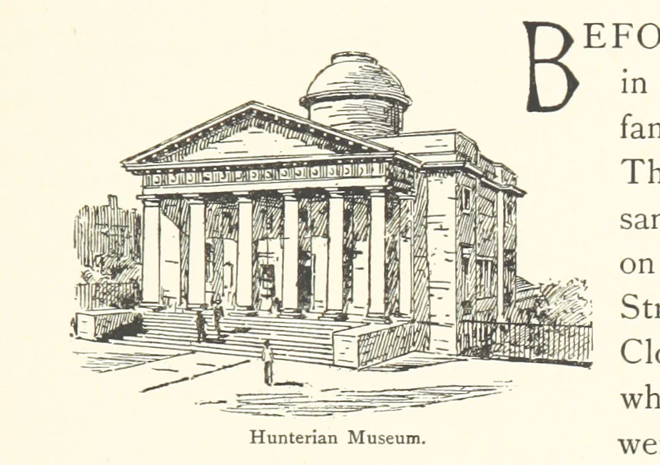 An illustration from By-gone Glasgow ... Forty full-page drawings and twenty-three text illustrations by D. Small, etc, 1896, leaf 29