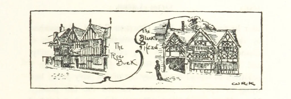 An illustration from Olde Leeke: historical, biographical, anecdotal, and archæological. Edited by M. H. Miller. Reprinted from the “Leek Times.” (Second Series.) L.P, 1891, leaf 189