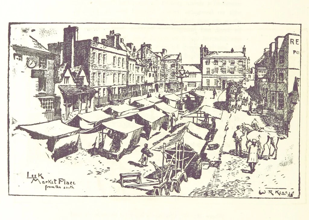 An illustration from Olde Leeke: historical, biographical, anecdotal, and archæological. Edited by M. H. Miller. Reprinted from the “Leek Times.” (Second Series.) L.P, 1891, leaf 198