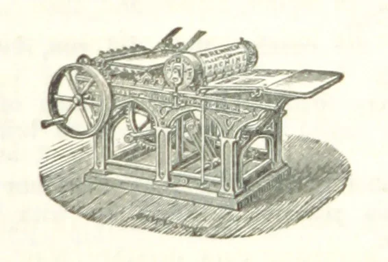 An illustration from Olde Leeke: historical, biographical, anecdotal, and archæological. Edited by M. H. Miller. Reprinted from the “Leek Times.” (Second Series.) L.P, 1891, leaf 265