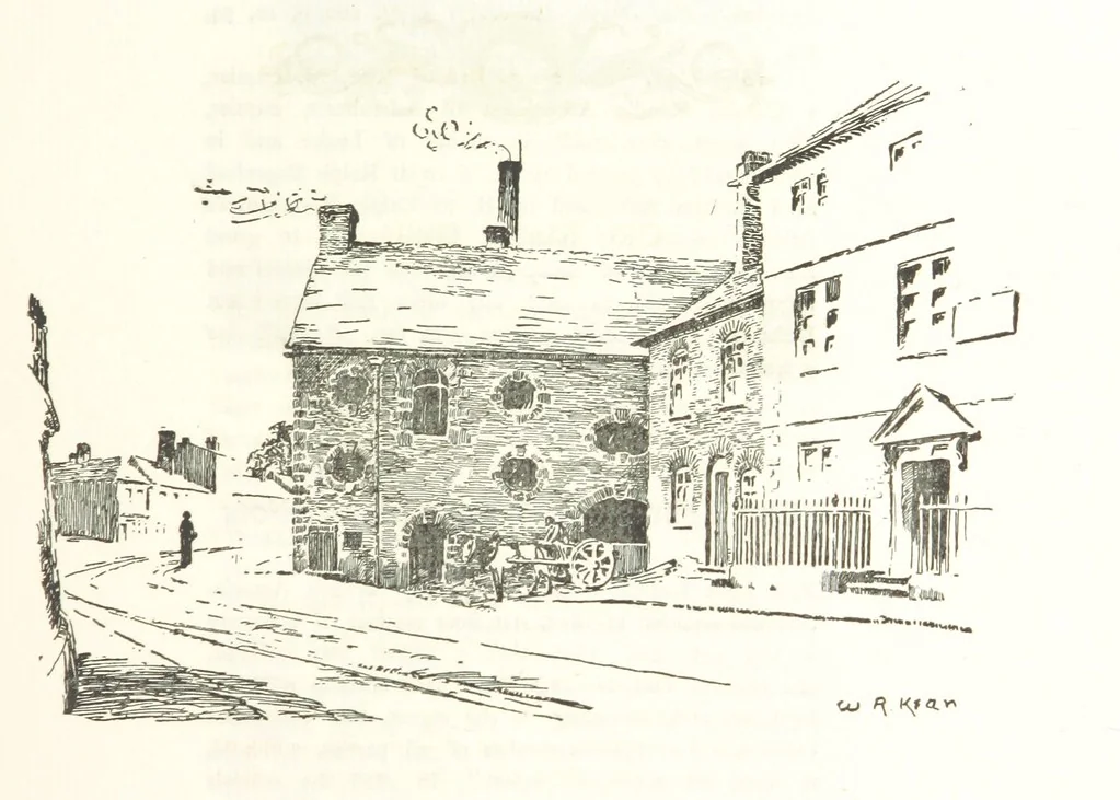 An illustration from Olde Leeke: historical, biographical, anecdotal, and archæological. Edited by M. H. Miller. Reprinted from the “Leek Times.” (Second Series.) L.P, 1891, leaf 271