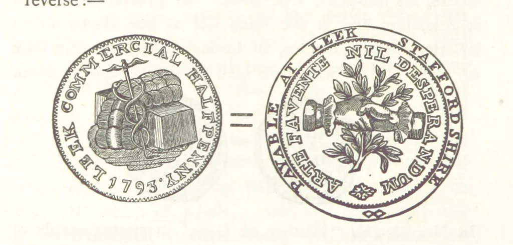 An illustration from Olde Leeke: historical, biographical, anecdotal, and archæological. Edited by M. H. Miller. Reprinted from the “Leek Times.” (Second Series.) L.P, 1891, leaf 302