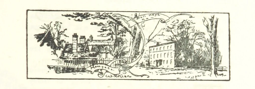 An illustration from Olde Leeke: historical, biographical, anecdotal, and archæological. Edited by M. H. Miller. Reprinted from the “Leek Times.” (Second Series.) L.P, 1891, leaf 305