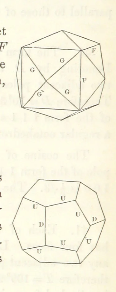 An illustration from A Tract on Crystallography, 1863, leaf 38