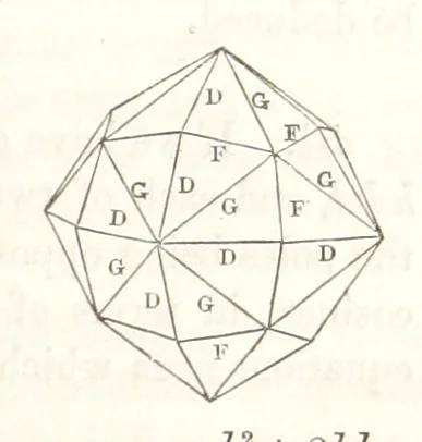 An illustration from A Tract on Crystallography, 1863, leaf 39