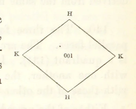 An illustration from A Tract on Crystallography, 1863, leaf 70