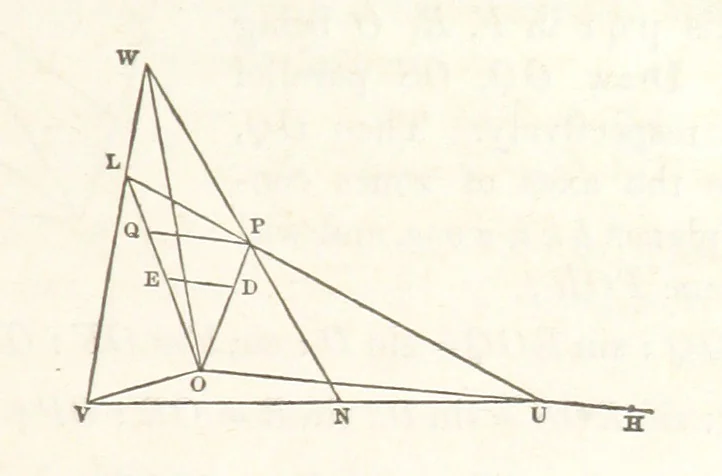 An illustration from A Tract on Crystallography, 1863, leaf 91
