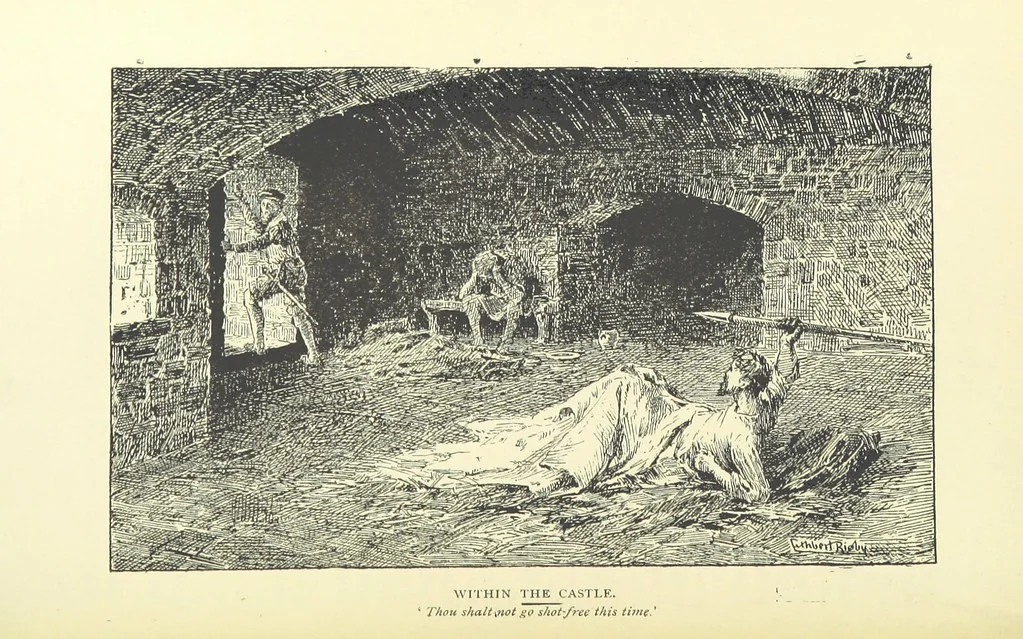 An illustration from Lake Country Romances ... With ... illustrations, etc. [Republished from the “Westmorland Gazette.”, 1892, leaf 180
