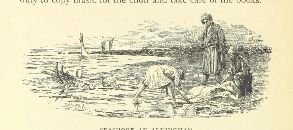 An illustration from Lake Country Romances ... With ... illustrations, etc. [Republished from the “Westmorland Gazette.”, 1892, leaf 232