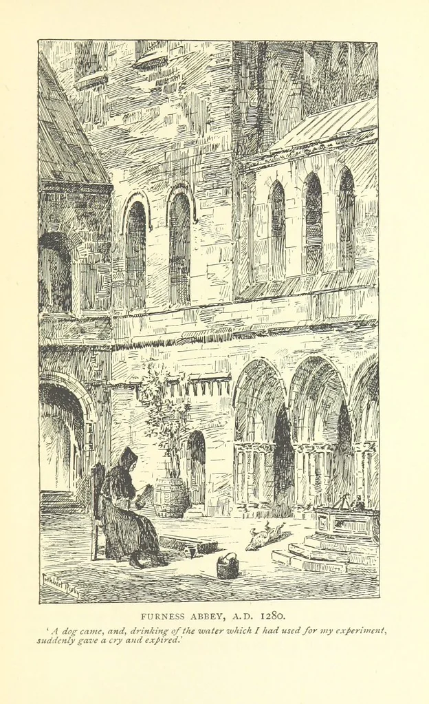 An illustration from Lake Country Romances ... With ... illustrations, etc. [Republished from the “Westmorland Gazette.”, 1892, leaf 239