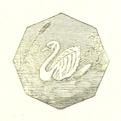 An illustration from The Poetical Works of John Milton, 1878, leaf 335