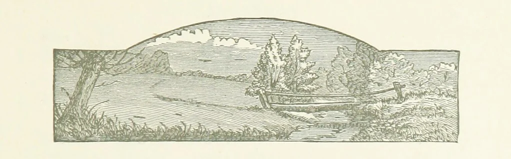 An illustration from Poems ... With notes. [With a portrait, 1881, leaf 13