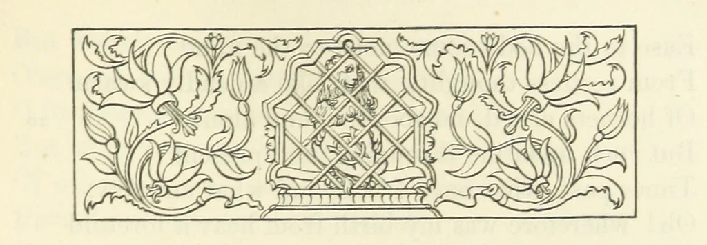 An illustration from The Poetical Works of John Milton, printed from the original editions. With a life of the author by A. Chalmers ... With twelve illustrations by R. Westall, 1881, leaf 481