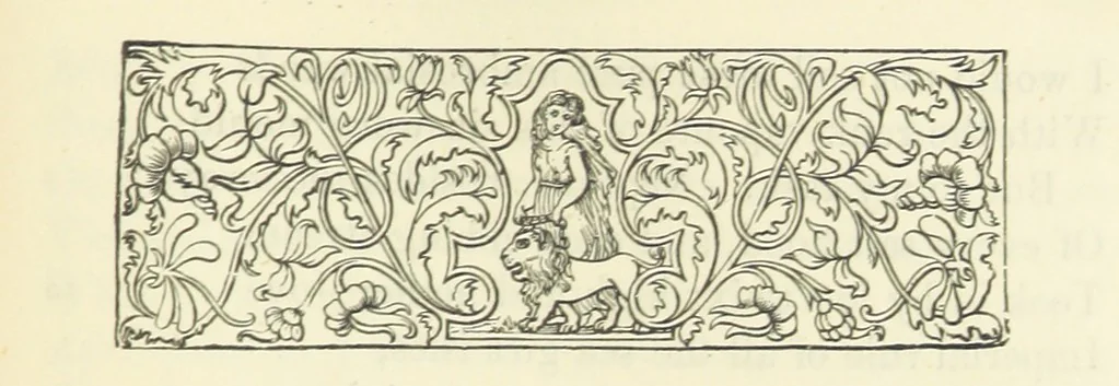 An illustration from The Poetical Works of John Milton, printed from the original editions. With a life of the author by A. Chalmers ... With twelve illustrations by R. Westall, 1881, leaf 541
