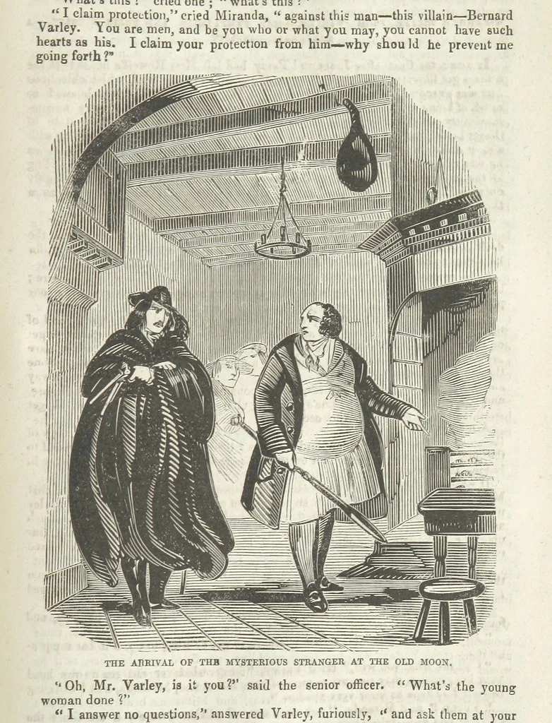 An illustration from Miranda; or, the Heiress of the Grange. A romance. By the author of “Ada the Betrayed” [i.e. James M. Rymer], etc, 1848, leaf 507