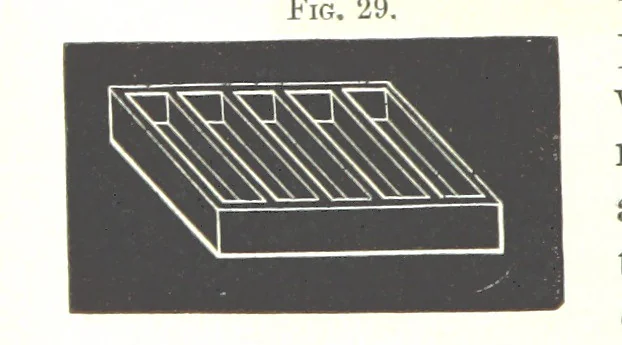 An illustration from Manual of practical assaying, 1868, leaf 108
