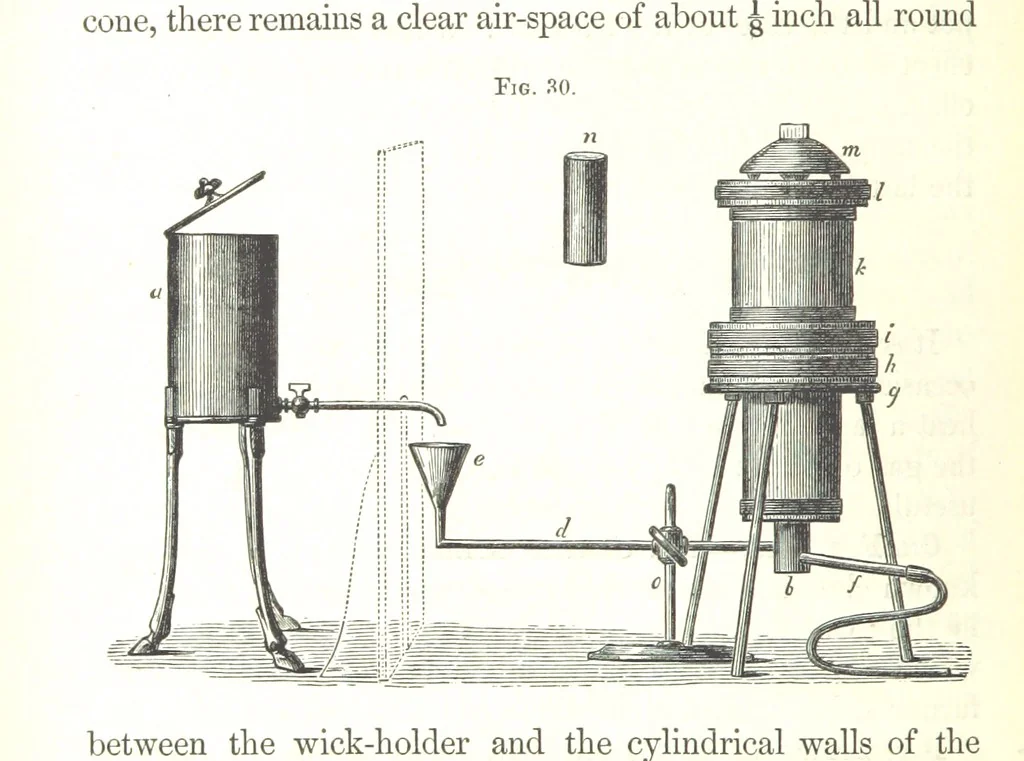 An illustration from Manual of practical assaying, 1868, leaf 114