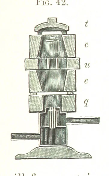 An illustration from Manual of practical assaying, 1868, leaf 133