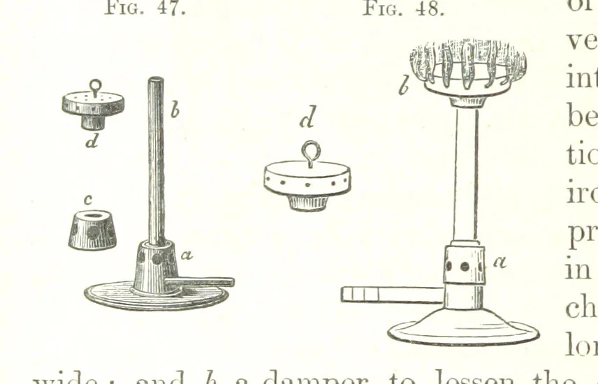 An illustration from Manual of practical assaying, 1868, leaf 140