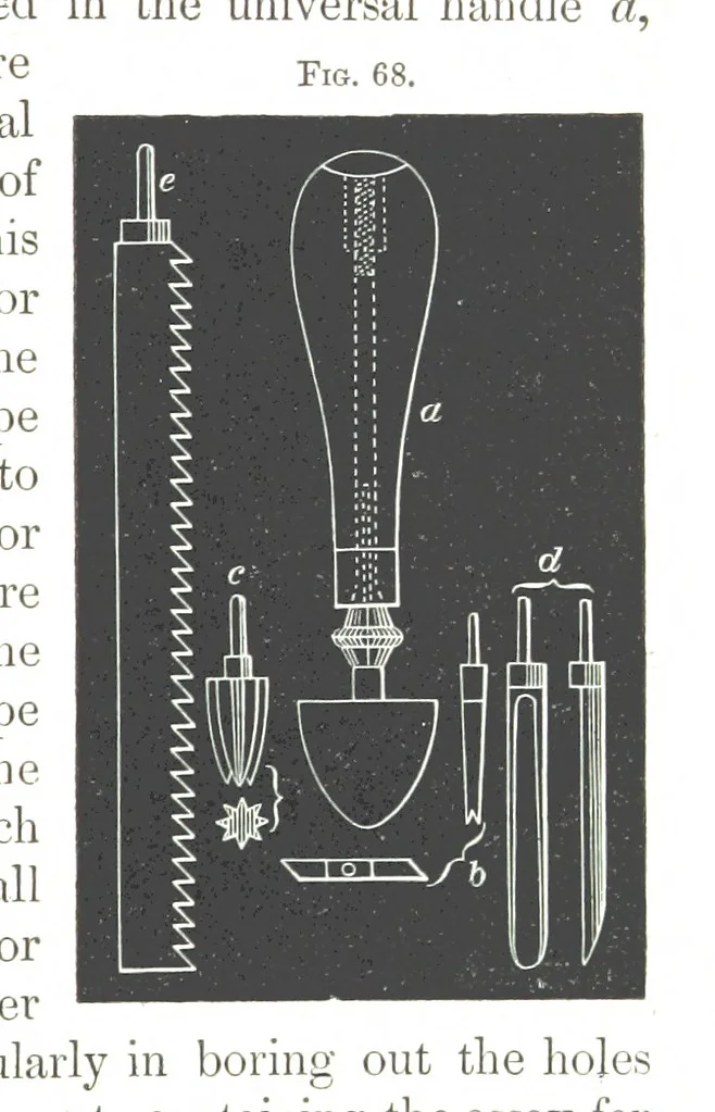 An illustration from Manual of practical assaying, 1868, leaf 245