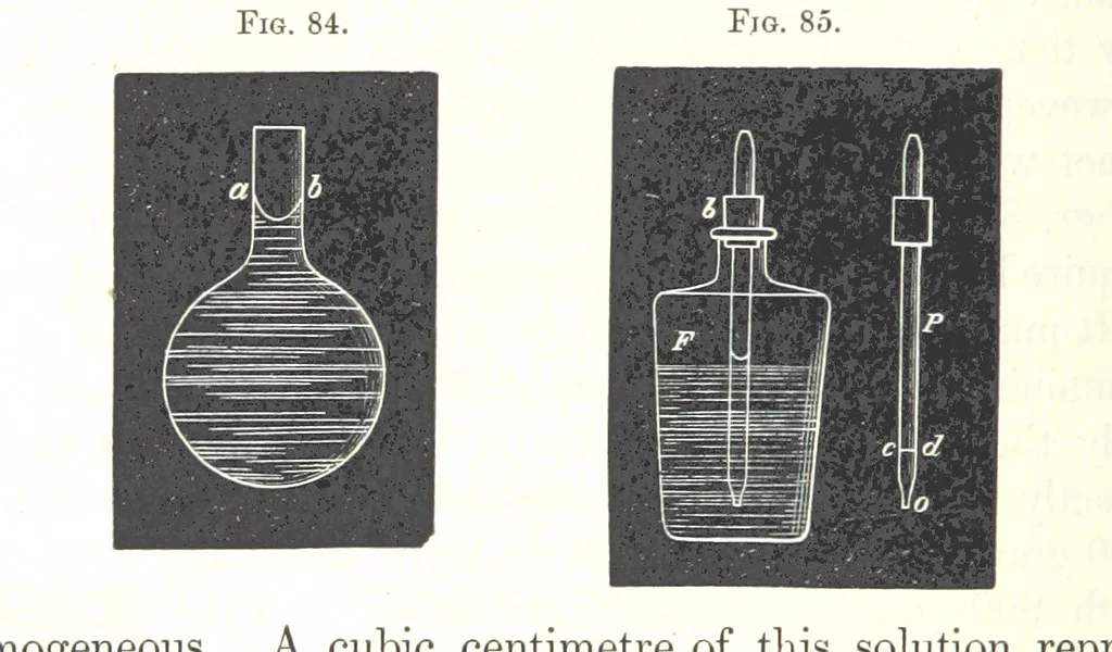 An illustration from Manual of practical assaying, 1868, leaf 540