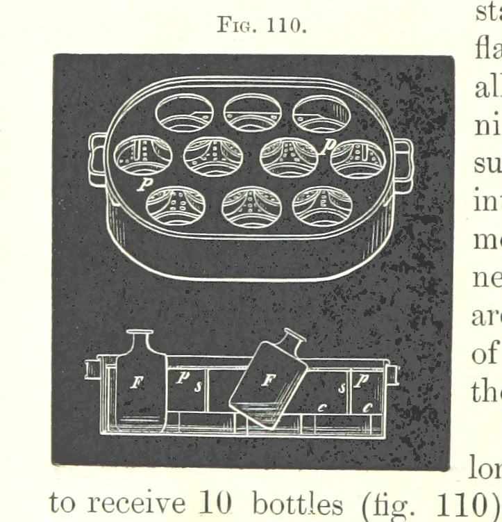 An illustration from Manual of practical assaying, 1868, leaf 594
