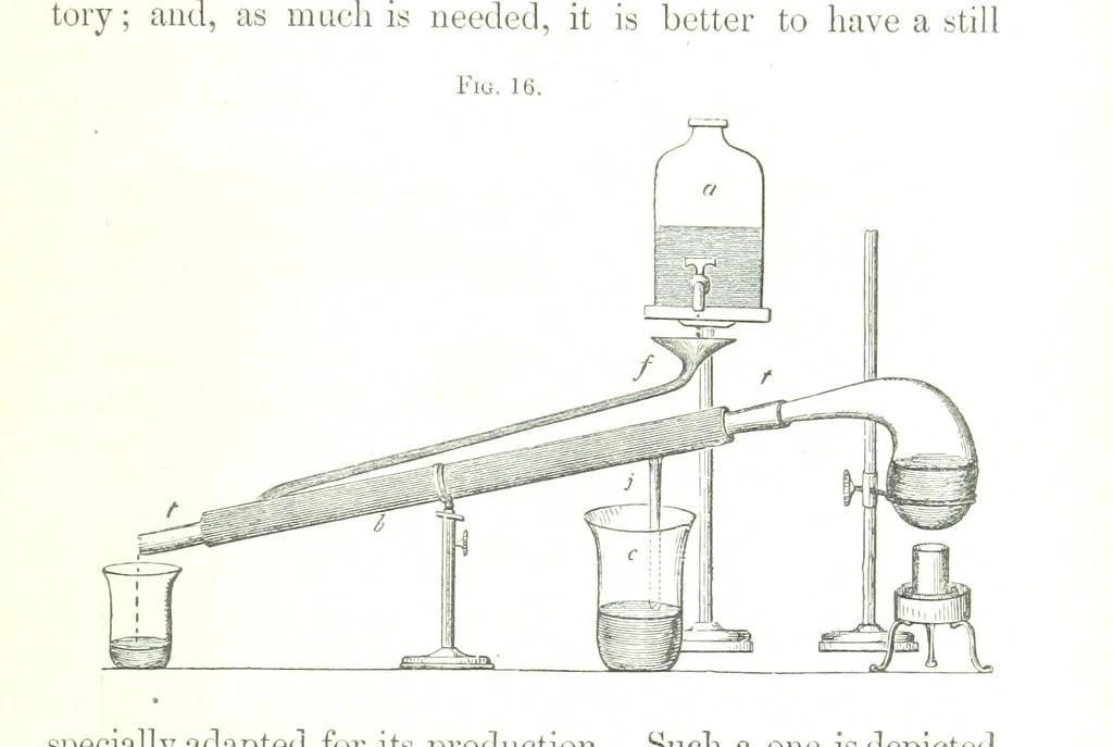An illustration from Manual of practical assaying, 1868, leaf 89