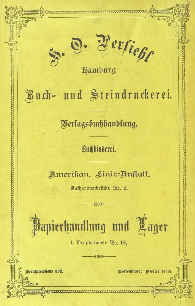An illustration from Geschichte der Freien und Hansestadt Hamburg, 1885, leaf 540