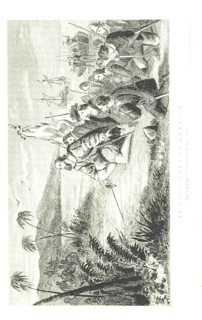 An illustration from Famous historical scenes from three centuries. Pictures of celebrated events from the Reformation to the end of the French Revolution. Selected from the works of standard authors by A. R. H. M, 1875, leaf 6