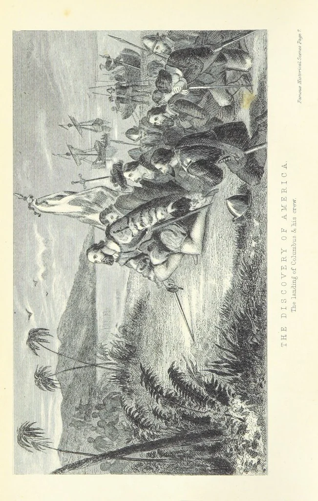 An illustration from Famous Historical Scenes from Three Centuries, etc, 1887, leaf 6