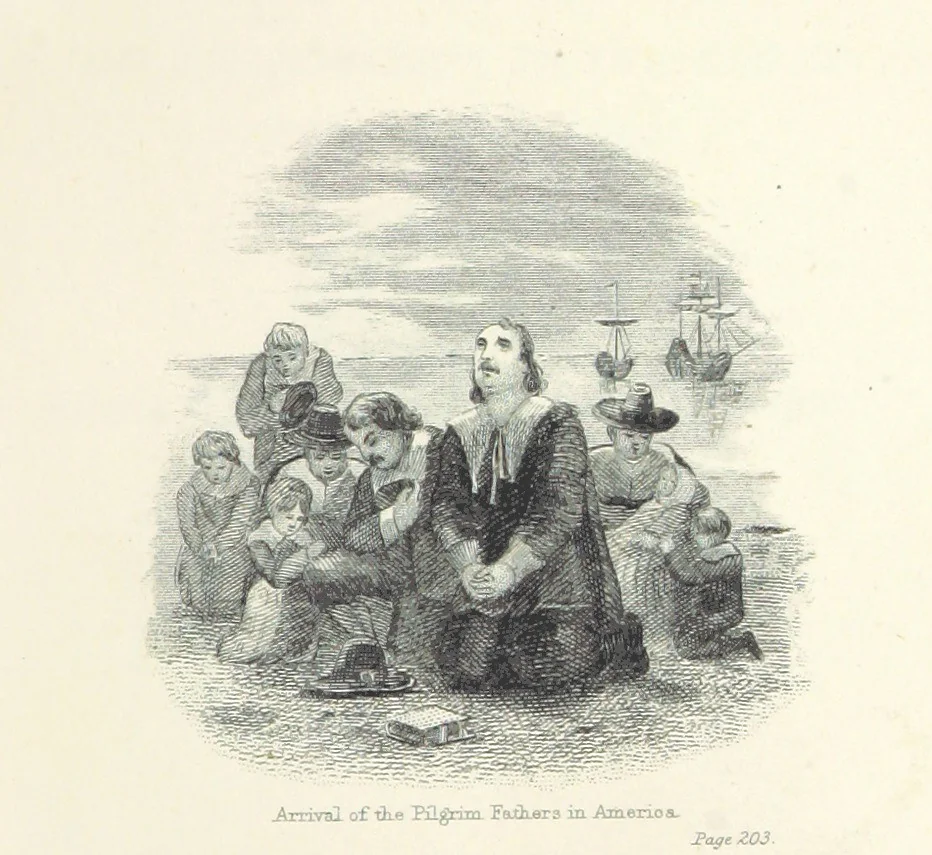 An illustration from Famous Historical Scenes from Three Centuries, etc, 1887, leaf 7