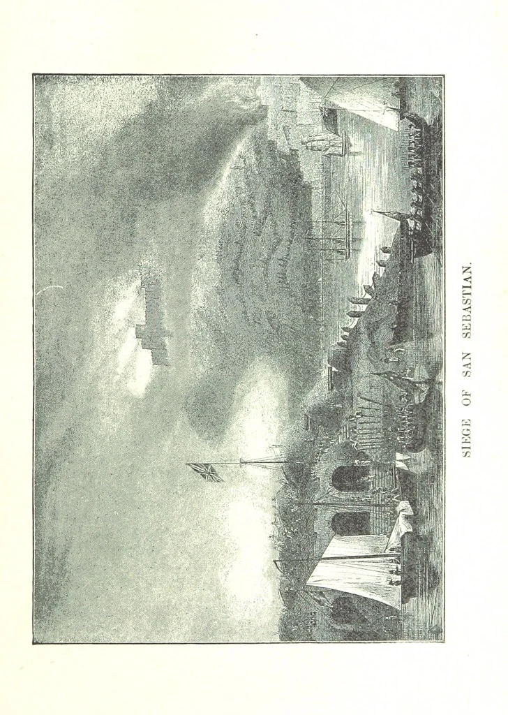 An illustration from Scenes from our Century, selected from the works of standard historians, etc, 1887, leaf 185