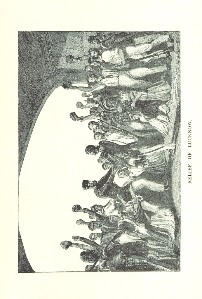 An illustration from Scenes from our Century, selected from the works of standard historians, etc, 1887, leaf 451