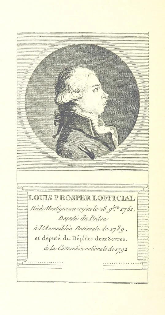 An illustration from Archives politiques du Département des Deux-Sèvres. 1789-1889, 1889, leaf 308