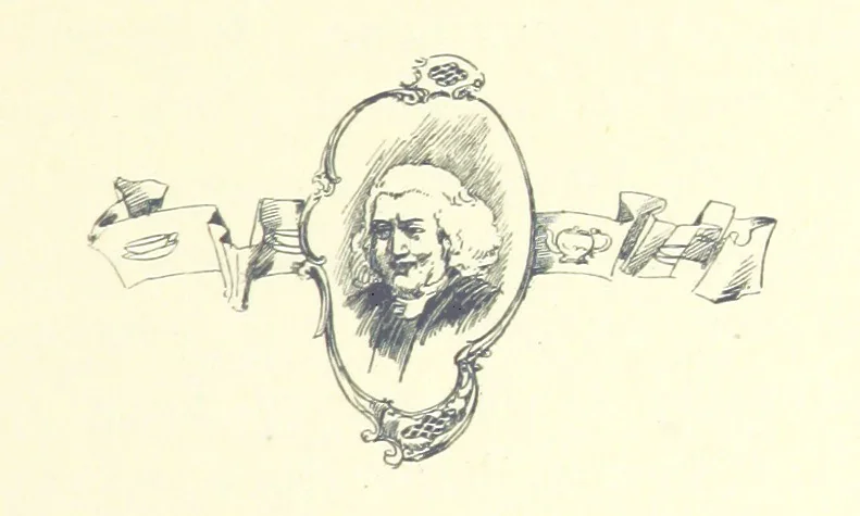 An illustration from The Impudent Comedian and others. [Tales.] ... With illustrations by R. Sauber, 1897, leaf 77