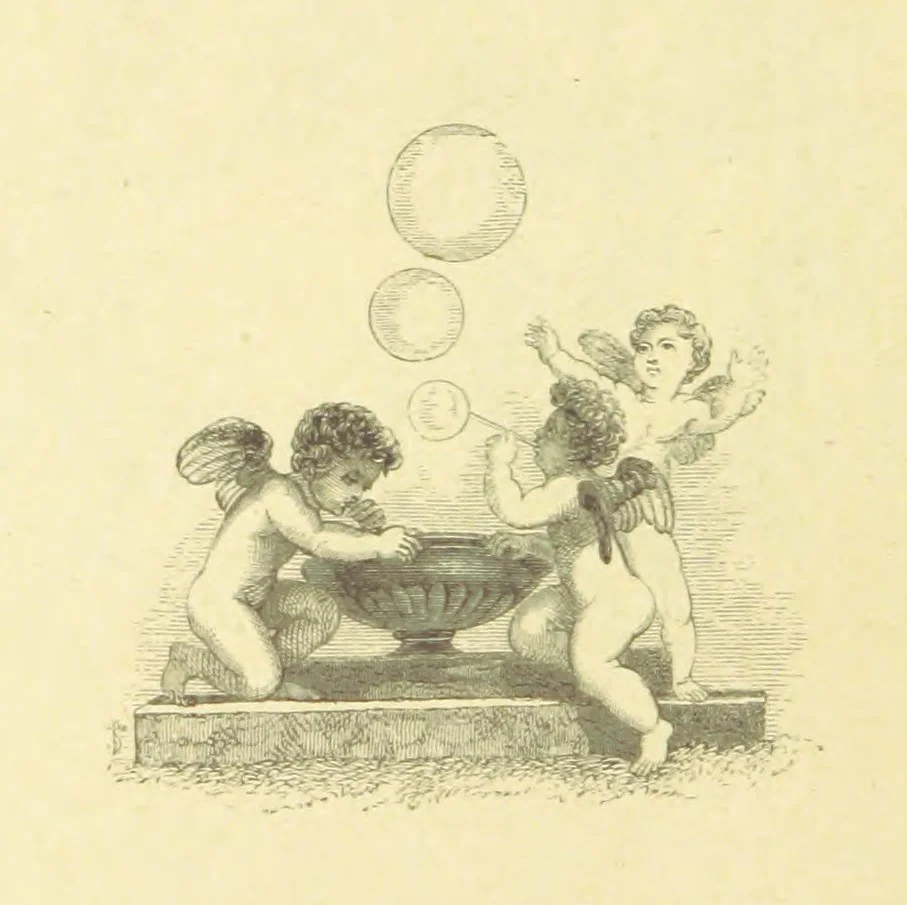 An illustration from Moore's Irish Melodies, Lalla Rookh, National Airs, Legendary Ballads, Songs, etc., with a memoir by J. F. Waller. Illustrations, etc, 1867, leaf 210