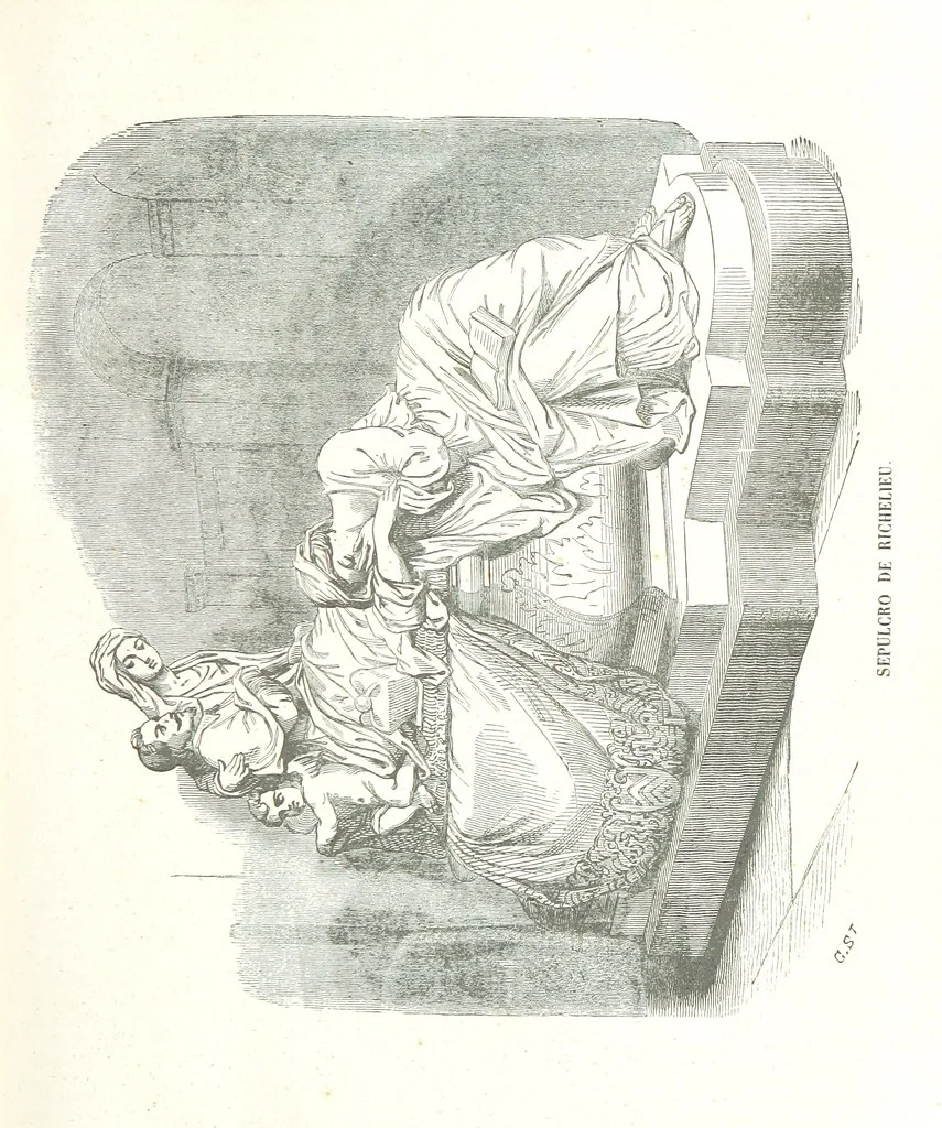 An illustration from Los Héroes y las Maravillas del Mundo. ... Anales del mundo desde los tiempos bíblicos hasta nuestros dias. ... Gran Memorandum histórico ... que comprende íntegras las obras siguientes. La Imparcial ... Historia Universal, escrita por el sabio Benedictino Clemente y su tan celebrado Arte de comprobar los datos de las fechas históricas, crónicas y otros antiguos documentos; ... continuada hasta hoy dia por M. de Saint Allais; la Historia de Alejandro el Grande, escrita por Quinto Curcio, la de Cártago y Roma, Anibal y los Escipiones, Pompeyo y Cesar, continuados los famosos Comentarios de este último; la de la guerra de Yugurta y Catilina, trasladado íntegro todo el Salustio. La Historia de la guerra de los Judios contra los Romanos. ... Descripcion del Capitolio, destruccion de Jerusalen, Martirio de los Macabeos, etc. escrita por Flavio Josefo, traducida del original Griego ... acompañadas dichas historias con las fideles tablas cronológicas de la citada obra de Clemente. ... Seguido todo de los tan celebrados cuadros de la pintura del hombre y de las maravillas que le rodean por ... Buffon, Cuvier, Lacepede, ... precedido del discurso sobre la Historia Universal por ... Bossuet. ... Dispuesto, ordenado, y completado el cuerpo general de la obra hasta el dia que termine por D. de Mora y Casarusa. Revisada la parte religiosa que comprende por I. Sayol y Echevarría. ... Quinta edicion, 1855, leaf 79
