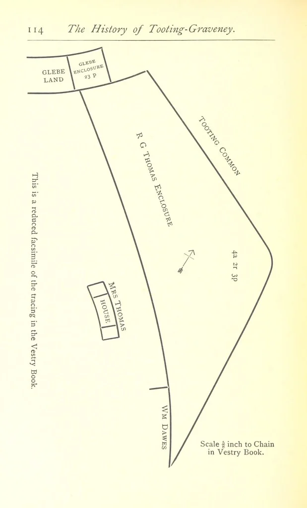 An illustration from The History of Tooting-Graveney, Surrey. Compiled from original documents, 1897, leaf 154