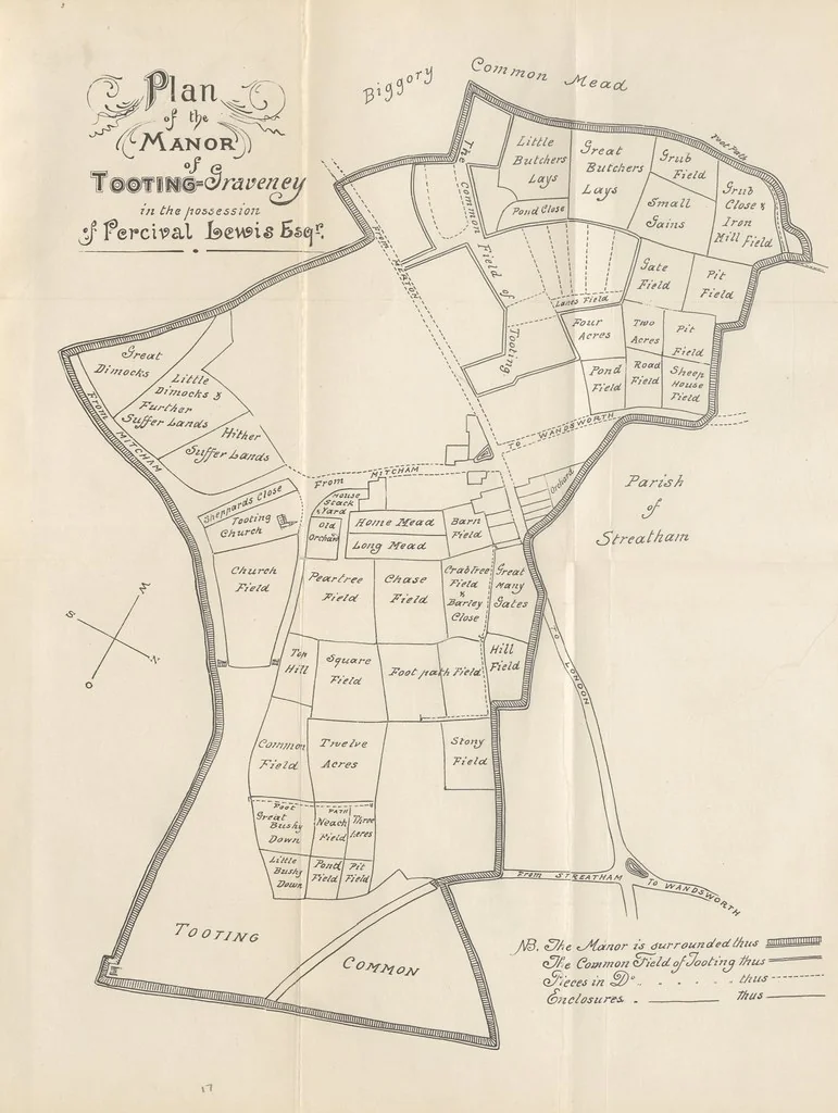 An illustration from The History of Tooting-Graveney, Surrey. Compiled from original documents, 1897, leaf 55