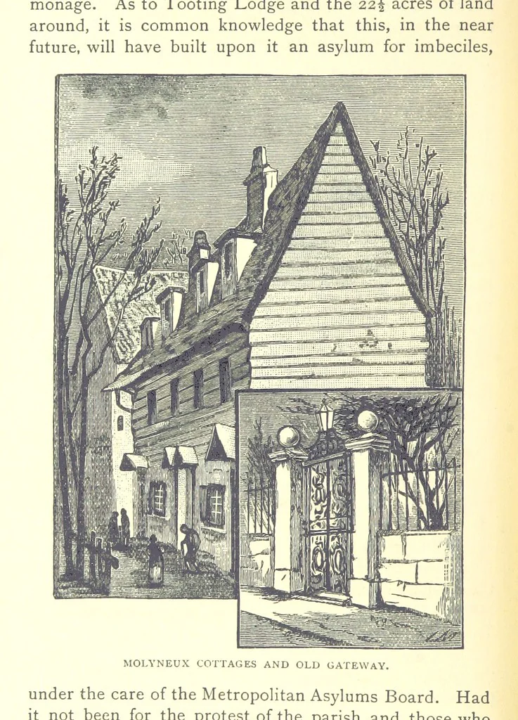 An illustration from The History of Tooting-Graveney, Surrey. Compiled from original documents, 1897, leaf 60