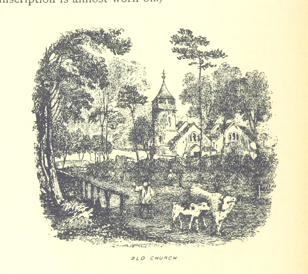 An illustration from The History of Tooting-Graveney, Surrey. Compiled from original documents, 1897, leaf 74