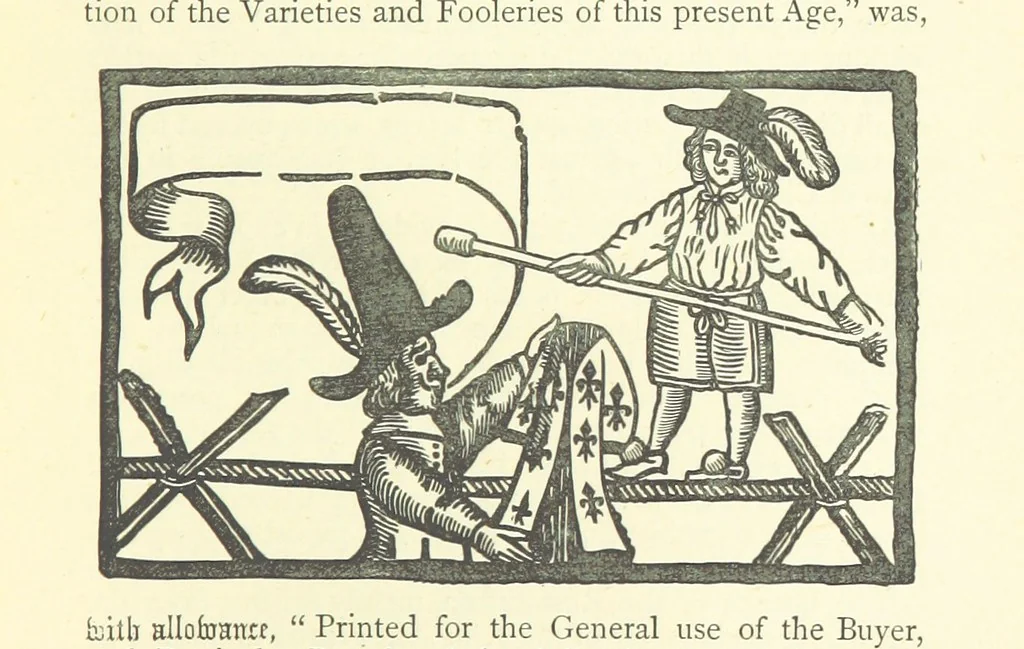 An illustration from Memoirs of Bartholomew Fair ... Fourth edition, 1892, leaf 219