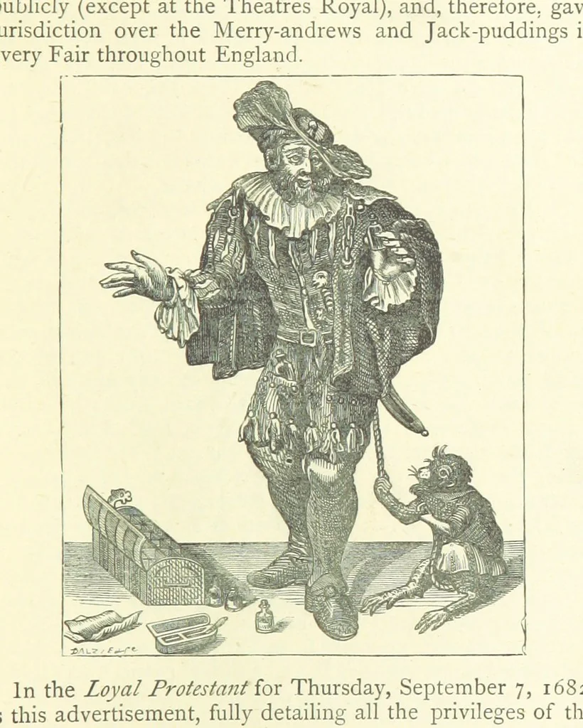 An illustration from Memoirs of Bartholomew Fair ... Fourth edition, 1892, leaf 255