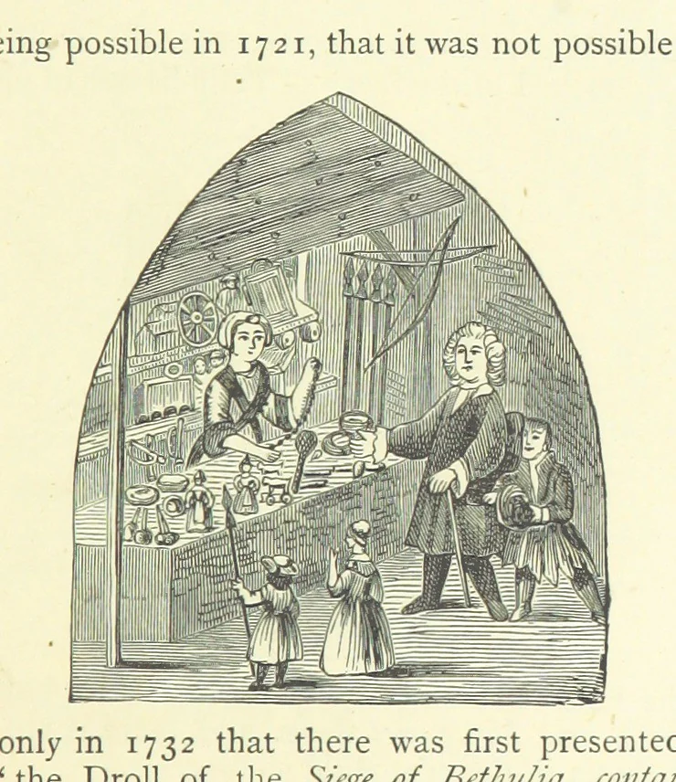 An illustration from Memoirs of Bartholomew Fair ... Fourth edition, 1892, leaf 339