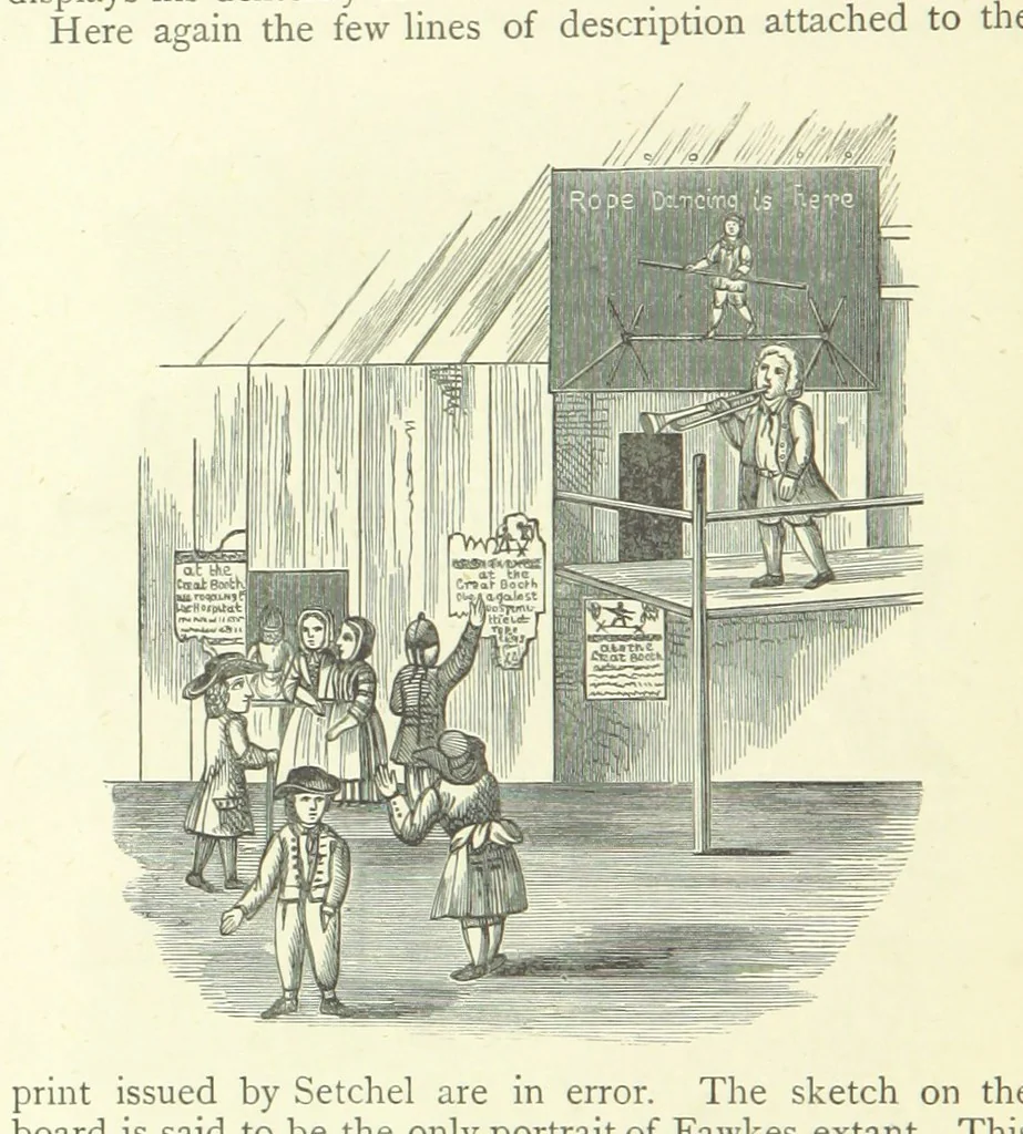 An illustration from Memoirs of Bartholomew Fair ... Fourth edition, 1892, leaf 342