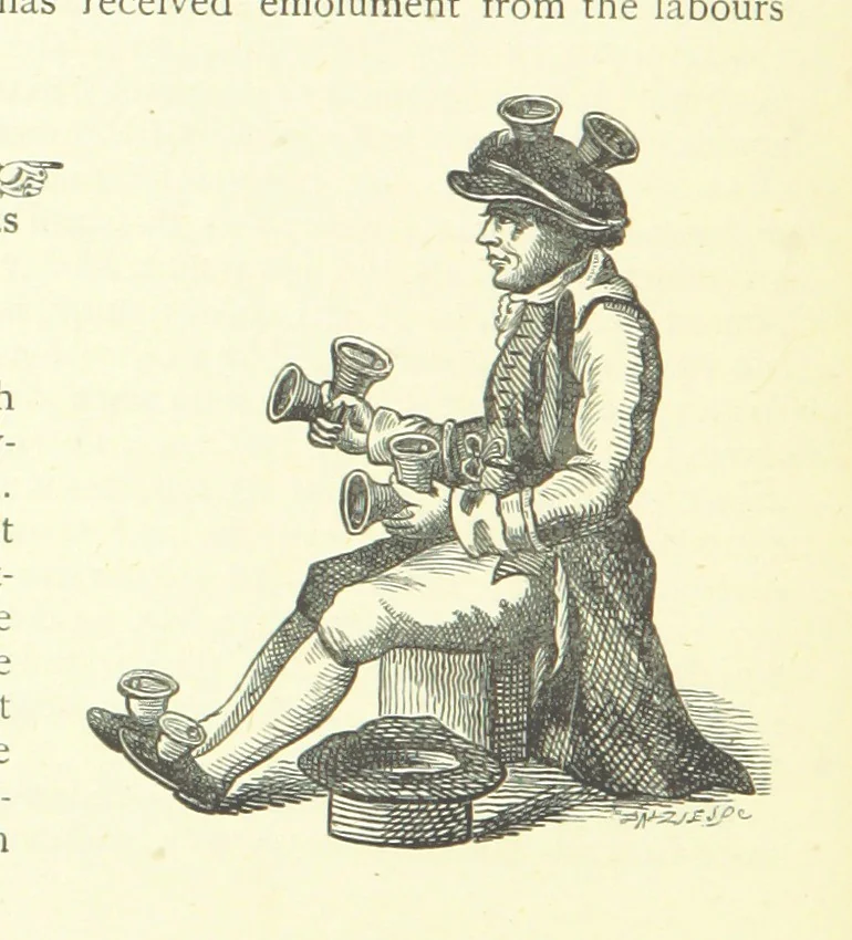 An illustration from Memoirs of Bartholomew Fair ... Fourth edition, 1892, leaf 376