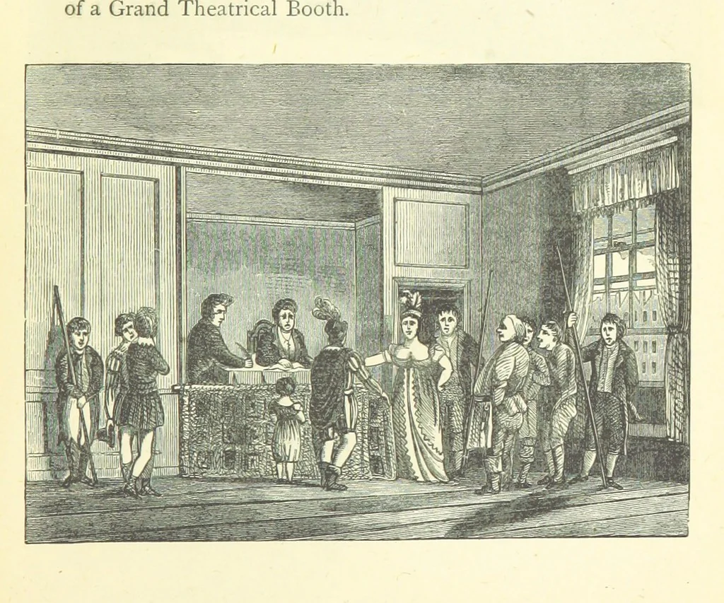 An illustration from Memoirs of Bartholomew Fair ... Fourth edition, 1892, leaf 381